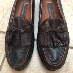 Johnston & Murphy leather loafers • Men's size 13 • genuine leather upper